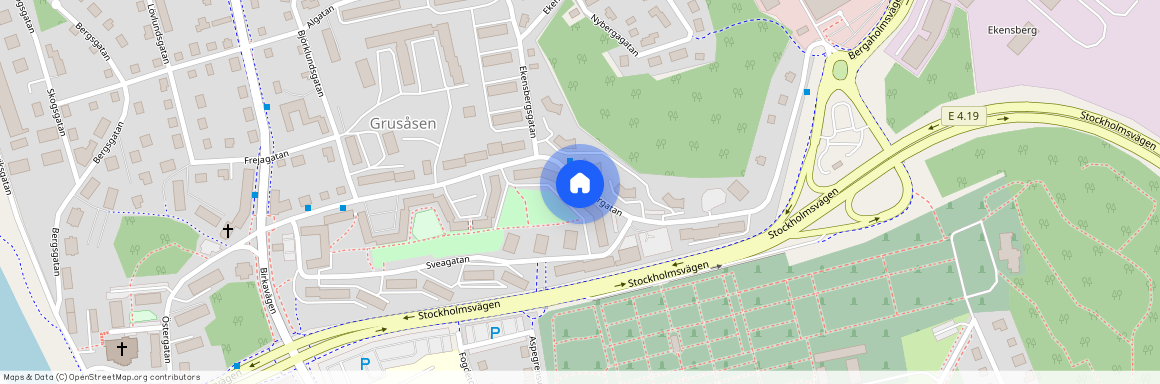 Grusåsen, Södertälje, Stockholm, Östergatan 36 A