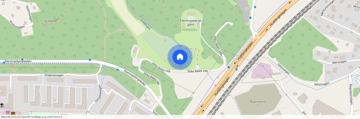 Visättra, Huddinge, Stockholm, Ebba Bååts torg 25