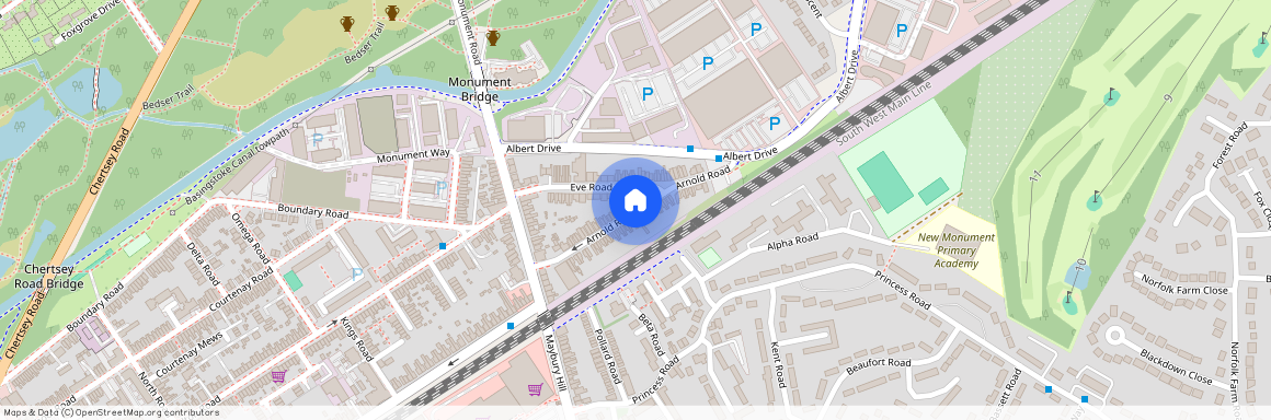 Arnold Road, Woking, Surrey, GU21