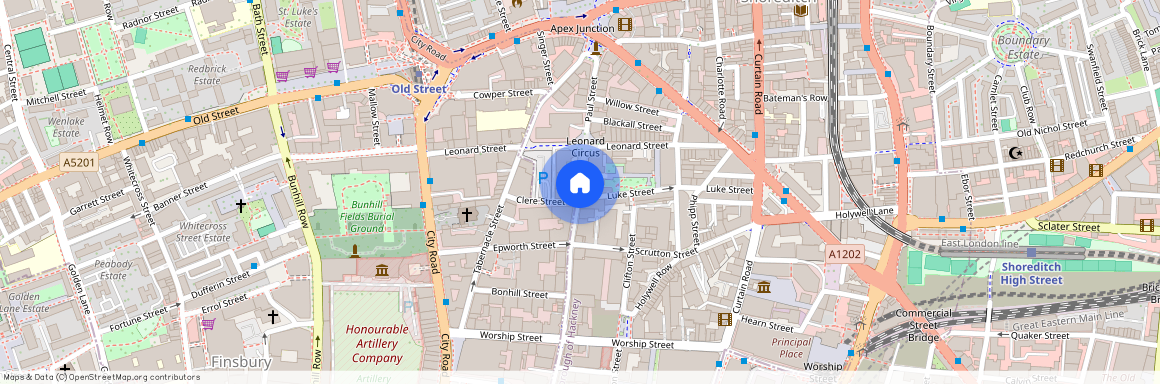 Luke Street London EC2A