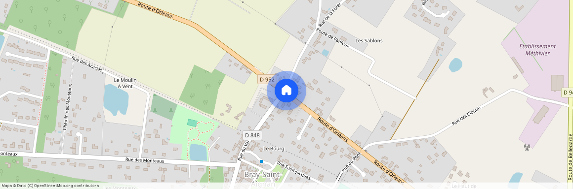 CENTRE-VAL-DE-LOIRE, LOIRET (45), 45460, Bray En Val