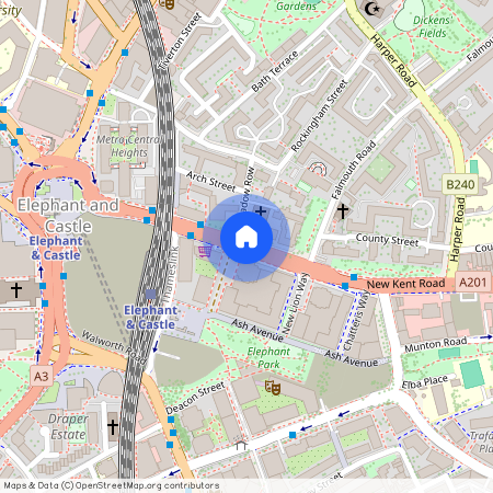 New Kent Road, Newington, London, SE1