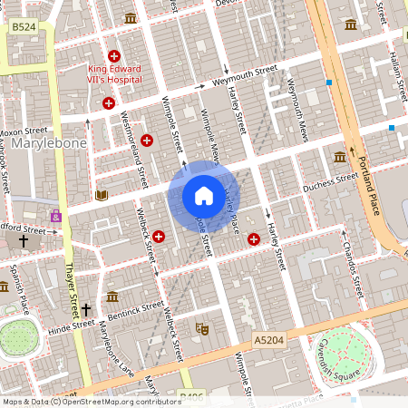 Wimpole Street, Marylebone, London, W1G