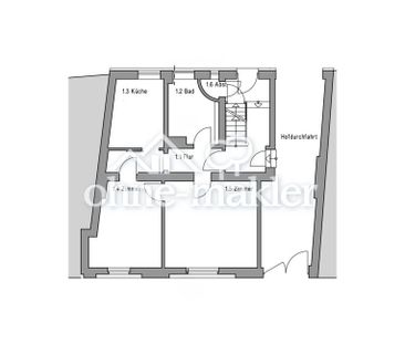 Charmante 2 Zimmer Erdgeschoss-Wohnung direkt am Schloßpark - Photo 3