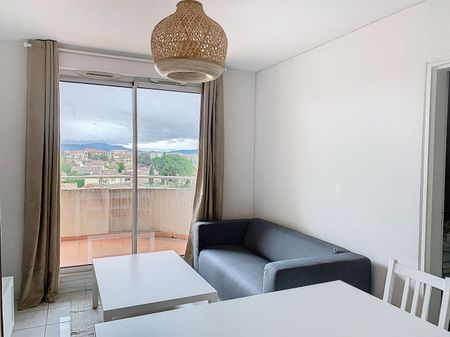 Appartement 2 pièces Aix En Provence 28m2 Meublé avec Terrasse et Parking - Photo 2