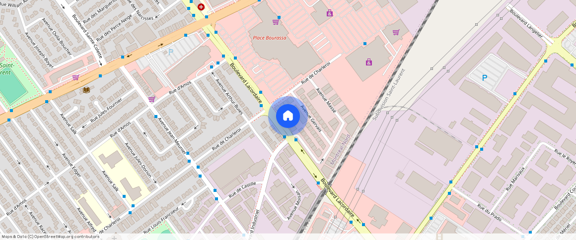 ** Boulevard Lacordaire, Montréal-Nord, Montréal-Nord, Ile de Montréal, H1G 5X3