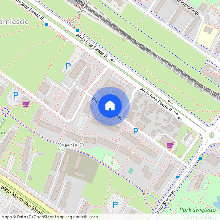 ul. Elizy Orzeszkowej, Osiedle Olga, Tychy, śląskie