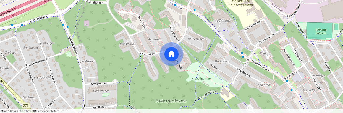 Kristallvägen, Hägersten