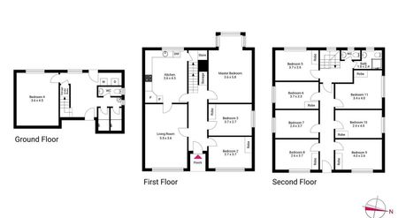 11-Bedroom House for Rent – 58 Thompson Street - Photo 5