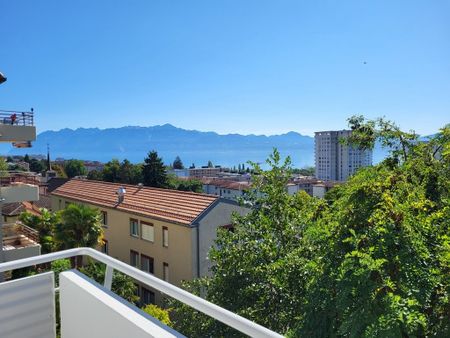 Bel appartement complètement rénové de 3.5 pcs avec vue sur lac - Photo 2