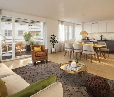 2.5 Zimmer, 56 m², 4. Stock - Photo 1