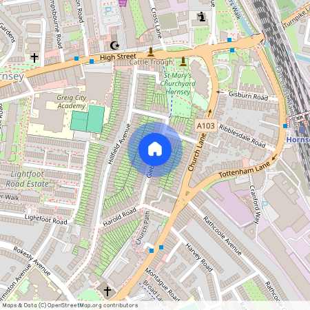 Glebe Road, Hornsey, London, N8 7DA