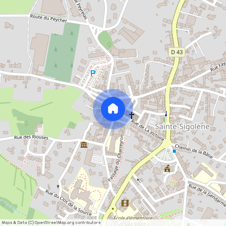 43600, Sainte-Sigolène