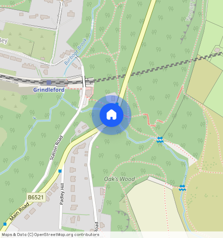 Riverdale, Main road, Grindleford, Hope Valley, S32