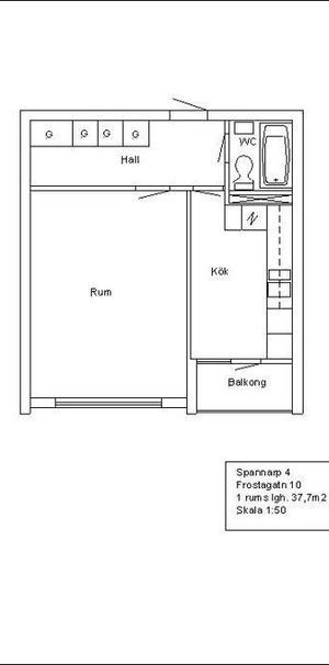 Frostagatan 10 A, LGH 1002, Hörby - Foto 1
