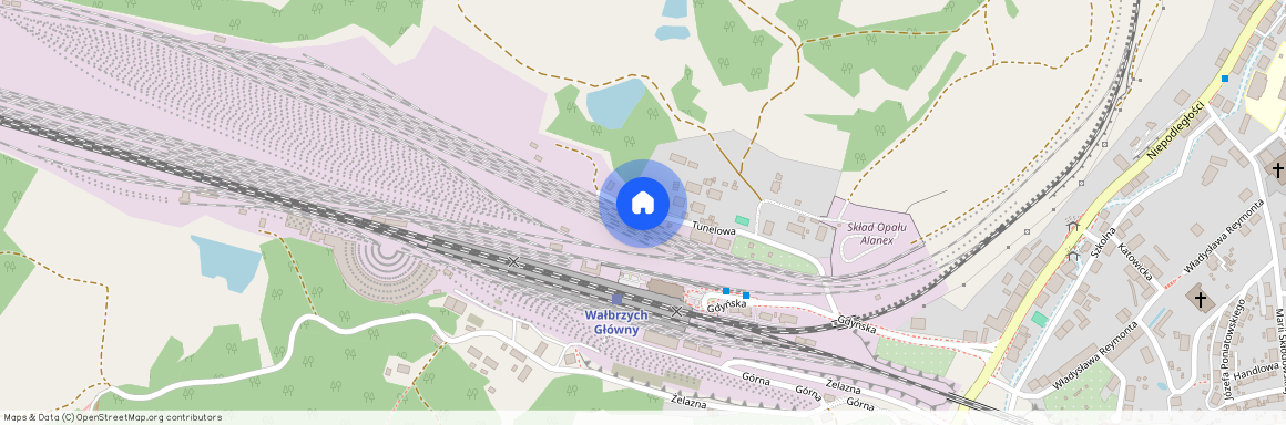 Podgórze, ul. Tunelowa, Wałbrzych