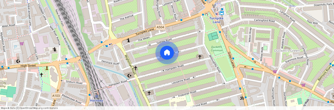 Raleigh Road, Harringey, N8