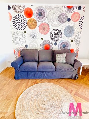 Modernes Wohnen mit Garten – Stilvoll möblierte 2-Zimmerwohnung in zentraler Lage Nürnbergs - Photo 2