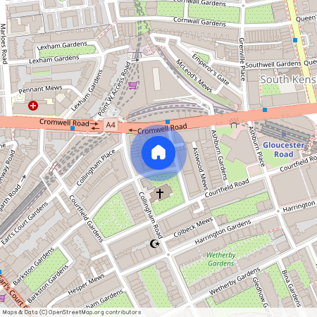 Courtfield Gardens, South Kensington, SW5