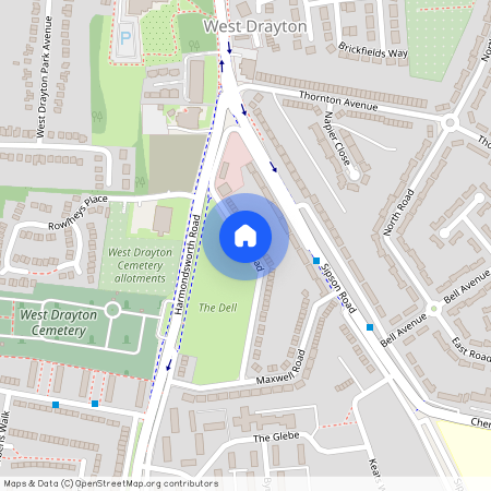 Dell Road, West Drayton, Middlesex, UB7