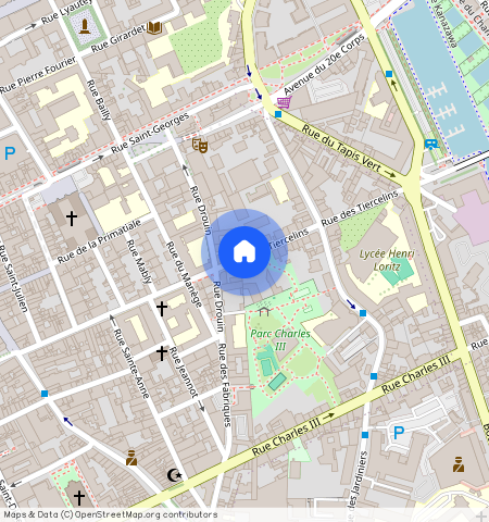 ** RUE DES TIERCELINS, Charles Iii Nord Tiercelins St-Georges, Nancy