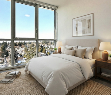 2 Bed High Rise With Views | Surrey City Centre | A/C • Parking - Photo 6