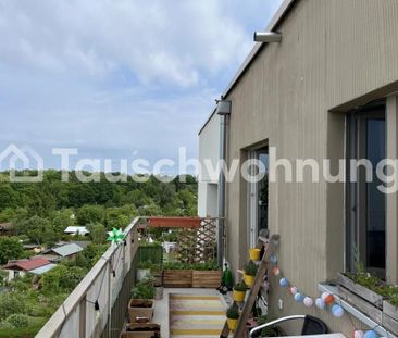 TAUSCHWOHNUNG Helle Wohnung mit großem Balkon & toller Aussicht in ... - Foto 1
