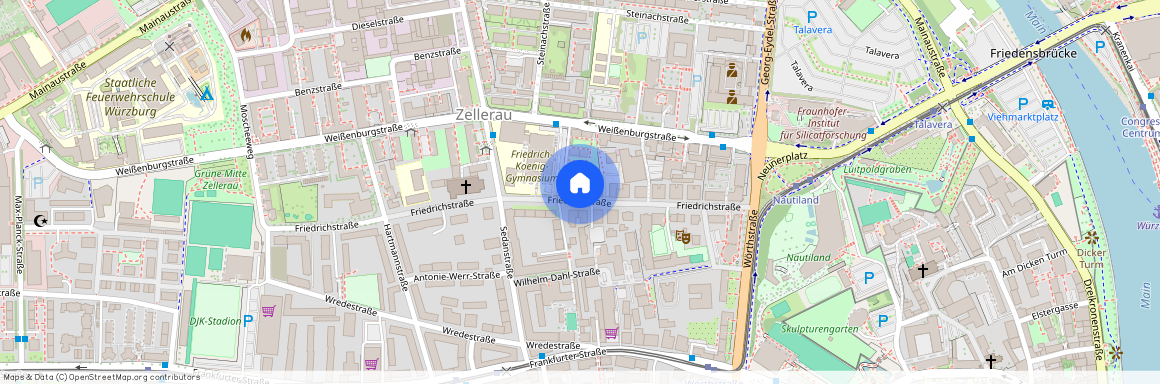 Friedrichstr. 18, 97082, Würzburg