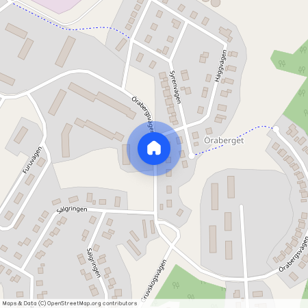 Örabergsvägen, Grängesberg, Ludvika Kommun