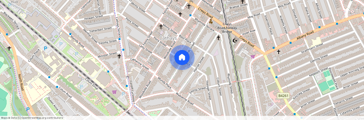 Brydges Place, Cardiff CF24