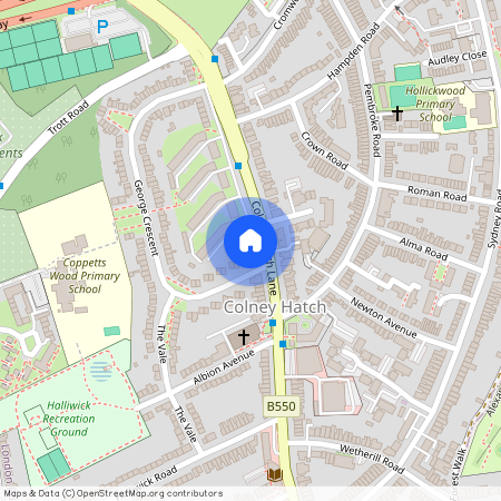 Colney Hatch Lane, Muswell Hill