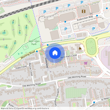 West Ham Close, West Ham, Basingstoke, RG22