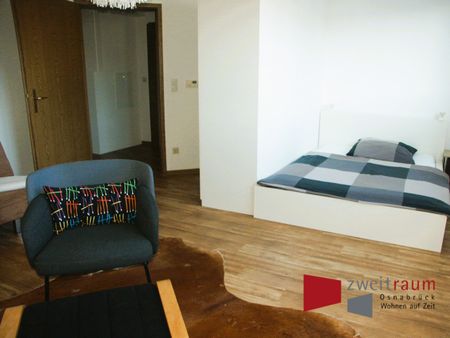 Neustadt, großzügige möblierte 1-Zimmer-Wohnung mit separater Küche mit Einbauküche. - Photo 4