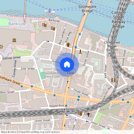 Blackfriars Road, Bankside, SE1