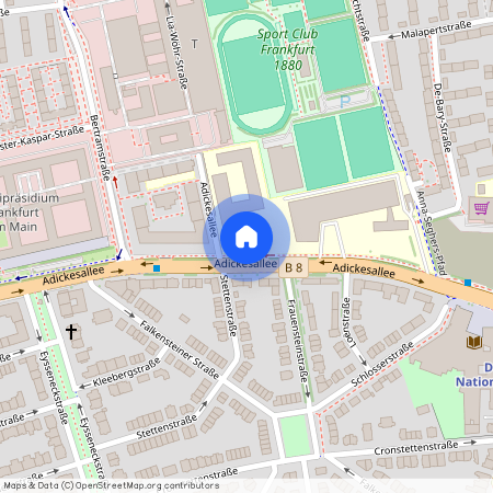 Adickesallee 38 - 38a, 60322 Frankfurt am Main - Nordend