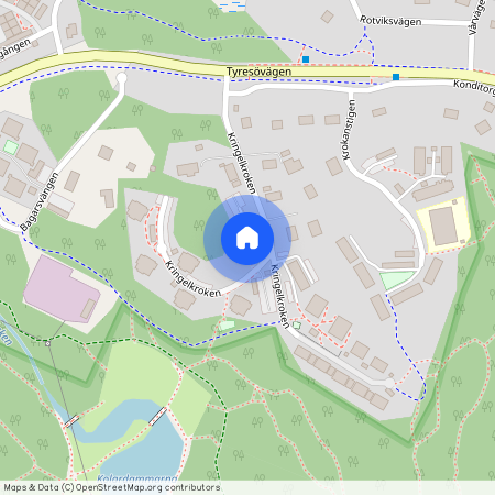 Tyresö strand, Stockholm, Kringelkroken 12