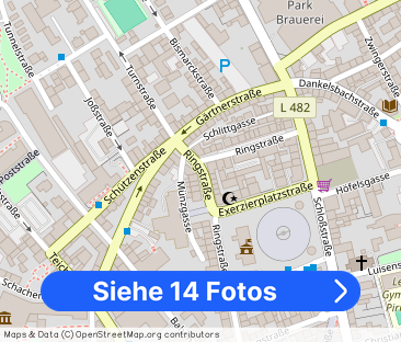 Gepflegte 3-Zimmer-Dachgeschoss-Wohnung (65m²) – zentral & ruhig in... - Foto 1