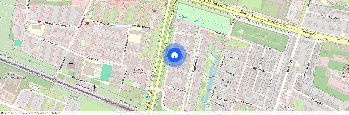 ul. Białej Floty, Wyględów, Mokotów, Warszawa, mazowieckie