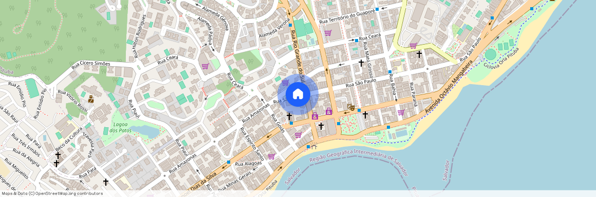 Rua São Paulo, 122 - Em frente a praça Belo horizonte - Pituba, Salvador, Bahia, 41830-410