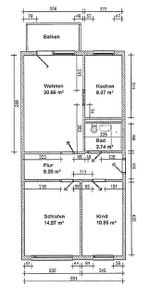 3-Zi. Wohnung mit BALKON im Dachgeschoss! - Photo 4