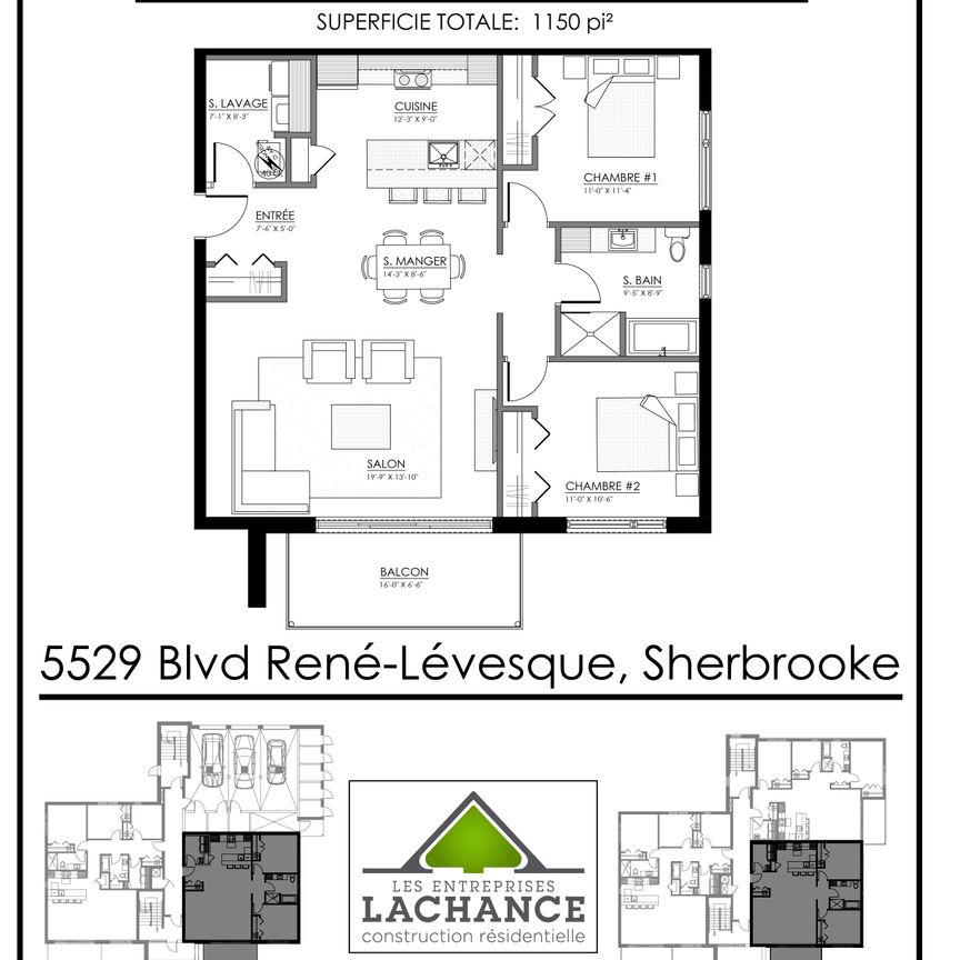 5529, boul. René Lévesque #301, Sherbrooke (Rock Forest | St-Élie) - Photo 1