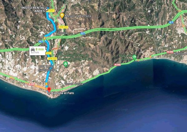 3 room luxury House for rent in Torrox, Andalusia