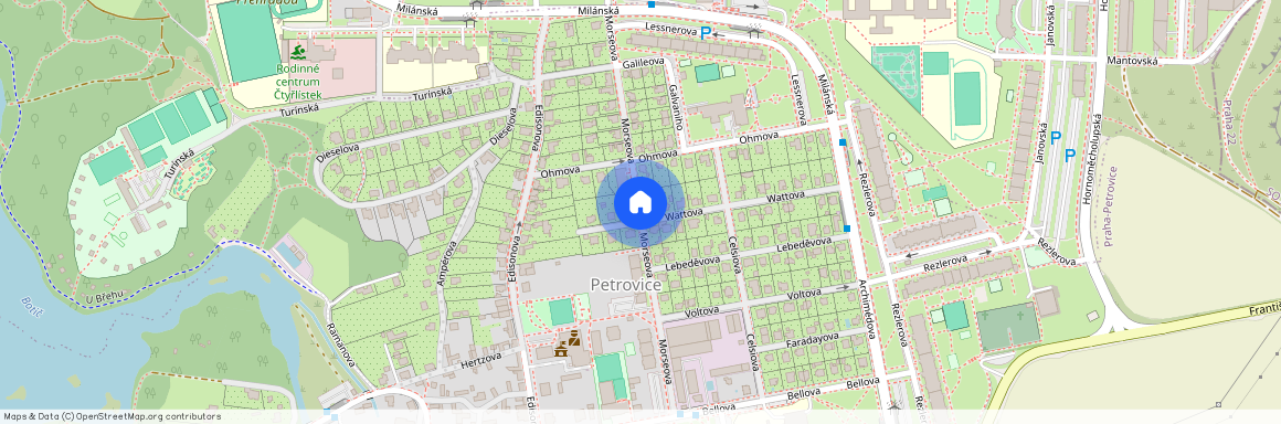 Morseova, Praha - Petrovice
