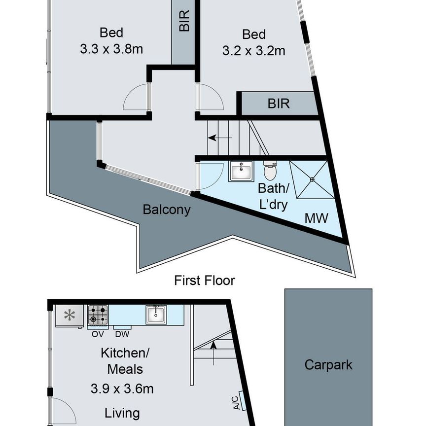 LOVELY TWO BEDROOM HOME IN GREAT LOCATION - Photo 1