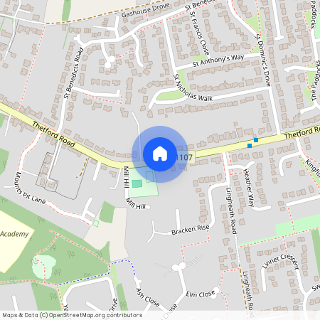 Thetford Road, Brandon, Suffolk, IP27