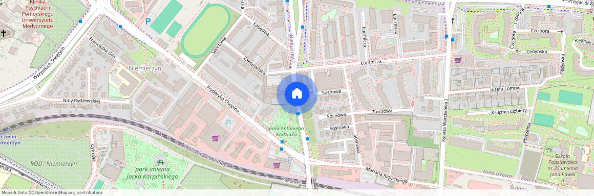 ul. Zygmunta Krasińskiego, Niebuszewo, Północ, Szczecin, zachodniopomorskie