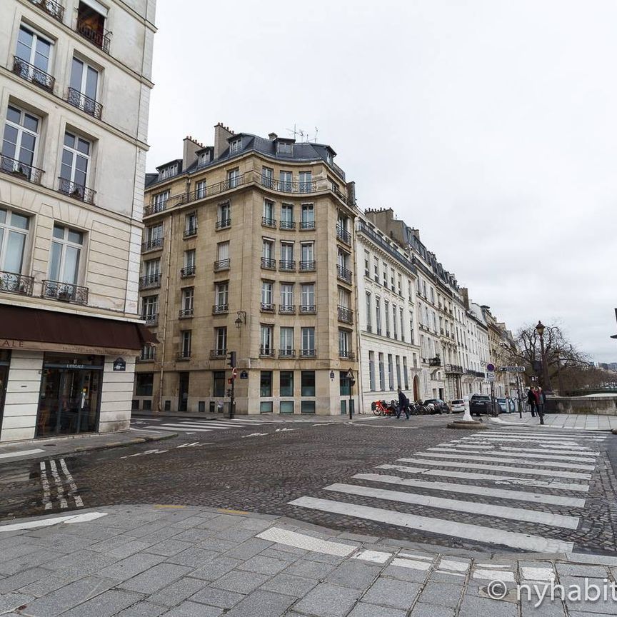 Logement à Paris, Location meublée - Studio T1 - Île Saint-Louis, Le Marais - Notre Dame - Hôtel de Ville (PA-4146) - Photo 1
