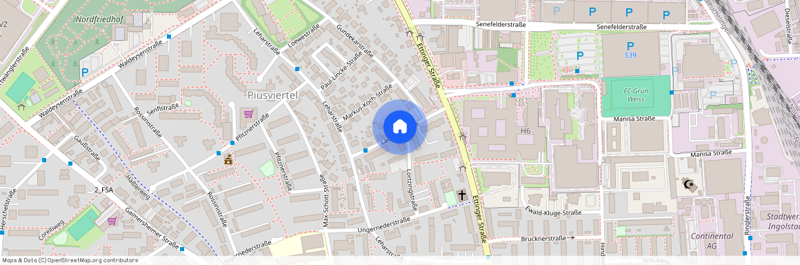 Lachnerstraße, 85057, Lachnerstraße    Ingolstadt