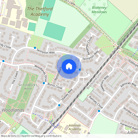 Shakespeare Way, THETFORD