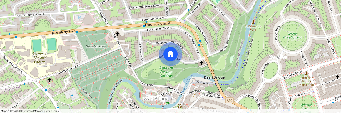Belgrave Crescent, West End, Edinburgh